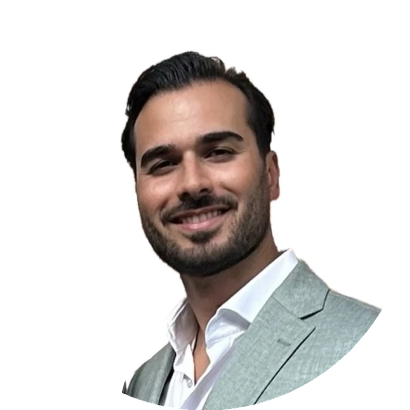 Portret van Massimo Todde, bestuurder en projectmanager van Proietta Benelux